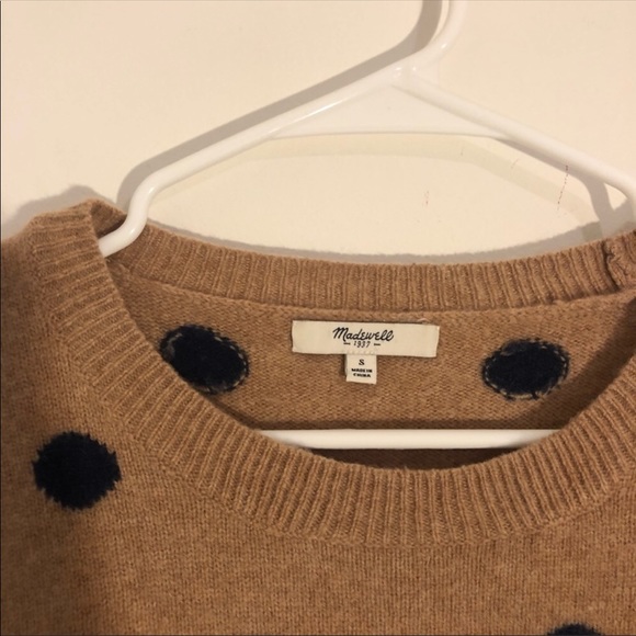 Madewell Polka Dot Sweater - Picture 3 of 4